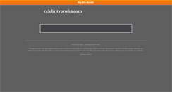 Desktop Screenshot of celebrityprofits.com